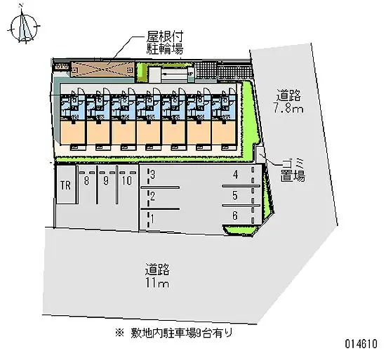 ★手数料０円★枚方市中宮東之町　月極駐車場（LP）